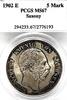 Saxony 5 Mark 1902 German States Saxony 1902 5 Mark Coin PCGS MS 67 STG ... 1,474.34 £ free shipping