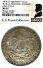 GERMANY TALER German States SCHLESWIG-HOLSTEIN-NORBURG Thaler 1676 NGC MS 61 VZ/F.STG UNC RARE -