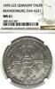GERMANY TALER 1695 LCS German States Brandenburg 1695 LCS Bancotaler Coi... 5,286.77 £ free shipping