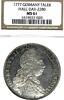 GERMANY TALER 1777 E(N)K German States SCHWABISCH HALL 1777 Taler Coin T... 2,941.23 £ free shipping
