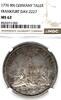 GERMANY TALER 1776 BN German States Frankfurt 1776 Taler Coin Thaler NGC... 2,932.97 &pound; free shipping