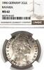 GERMANY 2 GULDEN 1846 German States Bavaria 1846 Two Gulden Coin NGC MS ... 748.36 &pound; free shipping