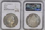 GERMANY 2 Talers German States Prussia 1845 A 2 Talers Coin Thaler NGC MS 61 VZ/F.STG UNC RARE -