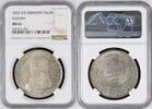 GERMANY TALER German States Saxony 1822 IGS Taler Coin NGC MS 61 VZ/F.STG Thaler MINING UNC -