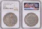 GERMANY TALER German States Bavaria 1871 Taler Coin Thaler NGC MS 61 VZ/F.STG UNC RIES RARE -