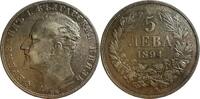 Bulgarien 5 Lewa 1894 К.Б. Ferdinand I Kremnica Slowakei sehr sch&ouml;n-vorz... 105.79 &pound;  +  16.93 &pound; shipping
