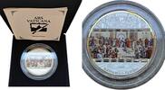 Cook Islands 20 Dollar Cook Islands 20 dollars The School of At with Swarovski Crystals 2008 unz -
