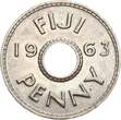 Fiji Penny 1963 Elisabeth II. EF