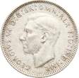 Australien Sixpence 1942 Georg VI: VF+