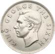 Neuseeland Half Crown 1948 Georg VI. EF