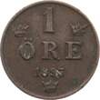 Schweden 1 Öre 1907 Oscar II. vf