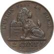 Belgien 2 Centimes 1865 Leopold I., 1831-1865 aEF