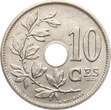 Belgien 10 Centimes 1904 Leopold II., 1865-1909 AU