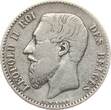 Belgien 1 Franc 1866 Leopold II., 1865-1909 F-VF