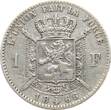 Belgien 1 Franc 1866 Leopold II., 1865-1909 F-VF