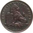 Belgien 2 Centimes 1911 Albert I., 1909-1934 EF
