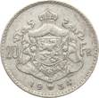 Belgien 20 Francs 1934 Albert I., 1909-1934 VF