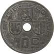 Belgien 10 Centimes 1943 Leopold III., 1934-1951 VF
