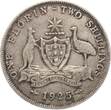 Australien Florin (2 Shillings) 1925 Georg V. VF-