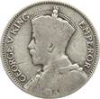 Neuseeland 1 Shilling 1934 Georg F+