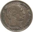 Dänemark 10 Øre 1891 Christian IX. vf-/vf