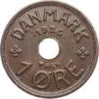 Dänemark 1 Øre 1926 HCN Christian X. xf-