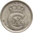 Dänemark 10 Øre 1919 HCN Christian X. xf