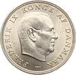 Dänemark 5 Kroner 1965 Friedrick IX. unc