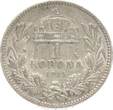 Österreich/Haus Habsburg 1 Krone für Ungarn 1915 KB AU
