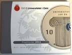 Norwegen ab 50 Øre 2011 Harald V., Jahressatz 2009 mit 3 Münzen und 1 Medaille, sehr selten! Proof