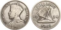 Fiji 1 Shilling Georg V. -
