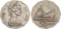 Fiji 50 Cents Elisabeth II. -