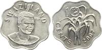 Swaziland/Eswatini 10 Cents Mswati III. -