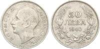 Bulgarien 50 Lewa 1940 Zar Boris III., 1918-1943 vz 5.13 &pound;  +  17.09 &pound; shipping