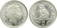 Gibraltar 5 Pence 2000 Elisabeth II vz 1.71 &pound;  +  17.09 &pound; shipping