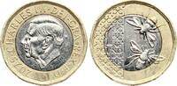 Gro&szlig;britannien 1 Pfund 2025 Charles III., ab 2022 vz+ 5.13 &pound;  +  17.09 &pound; shipping