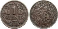 Niederlande 1 Cent 1921 Wilhelmina ss 1.71 &pound;  +  17.09 &pound; shipping