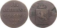 Norwegen 1 Skilling 1820 Carl XIV. Johann ss- 15.38 &pound;  +  17.09 &pound; shipping