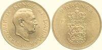D&auml;nemark 2 Kroner 1957 N Friedrich IX., 1947-1972 vz 5.98 &pound;  +  17.09 &pound; shipping
