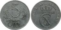 D&auml;nemark 5 &Oslash;re 1942 N Christian X. ss 5.13 &pound;  +  17.09 &pound; shipping