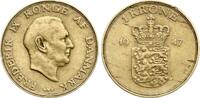 D&auml;nemark 1 Krone 1947 N Friedrich IX. ss 4.27 &pound;  +  17.09 &pound; shipping
