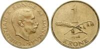 D&auml;nemark 1 Krone 1946 N Christian X. ss-z 5.98 &pound;  +  17.09 &pound; shipping
