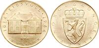 Norwegen 10 Kroner Olav V., 1957-1991, 150 Jahre Grundgesetz -