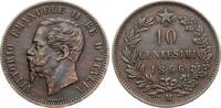 Italien 10 Centesimi Vittorio Emanuele II., 1861-1878 -