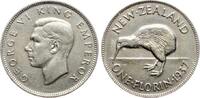 Neuseeland One Florin (2 Shillings) Georg VI. -