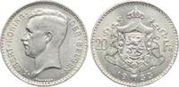Belgien 20 Francs Albert I., 1909-1934 Pos. B -