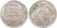 Tunesien 100 Francs unter Frankreich -
