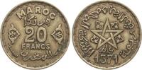 Marokko 20 Francs Mohammed V. unter französischem Protektorat -