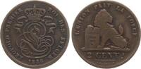 Belgien 2 Centimes Leopold I., 1831-1865 -