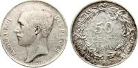Belgien 50 Centimes Albert I., 1909-1934 -